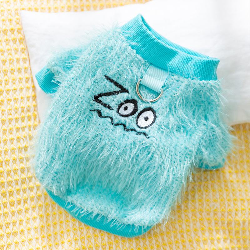 Pet bipeg winter teddy than bear Pomeranian Yorkshire Schnauzer VIP cat warm puppy dog clothes