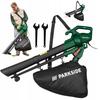Suflantă și Aspirator Electric pentru Frunze Parkside Pls 2600 C2 2600 W 3în1