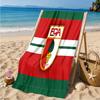 Augs-burg Fußballwappen Strandtuch Mikrofaser Strandtuch, Leicht und Schnelltrocknend, für Sommerreisen, Schwimmbad-Fan Geburtstagsgeschenk