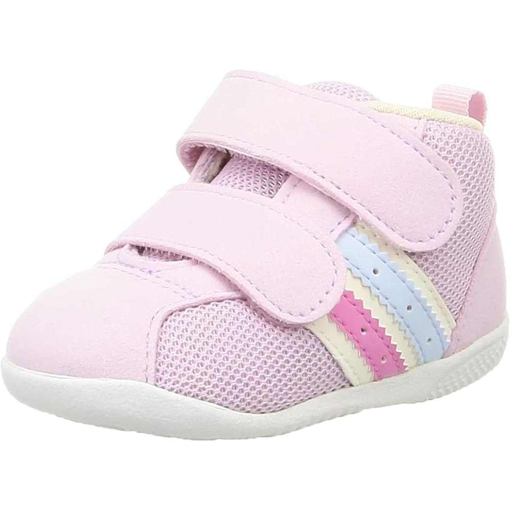 [Sukusuku] First Shoes Comfy First Mid-Cut Light Rose 239 13.5 cm