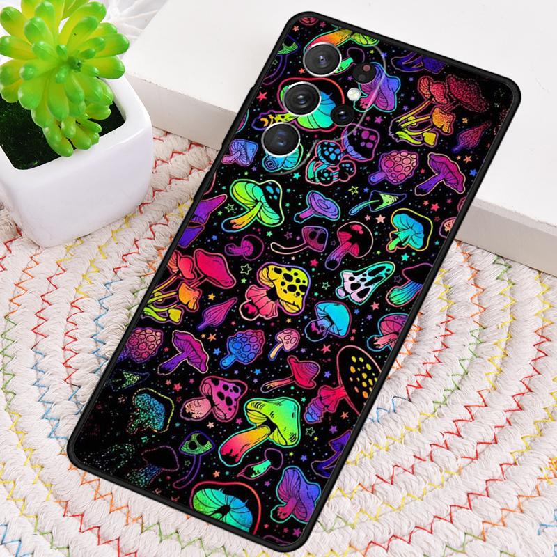 Colourful Psychedelic Trippy Art Phone Case for Samsung Galaxy note 10 pro S26 Ultra S23 S24 FE S25 S21 S22 PLUS shockproof Cove