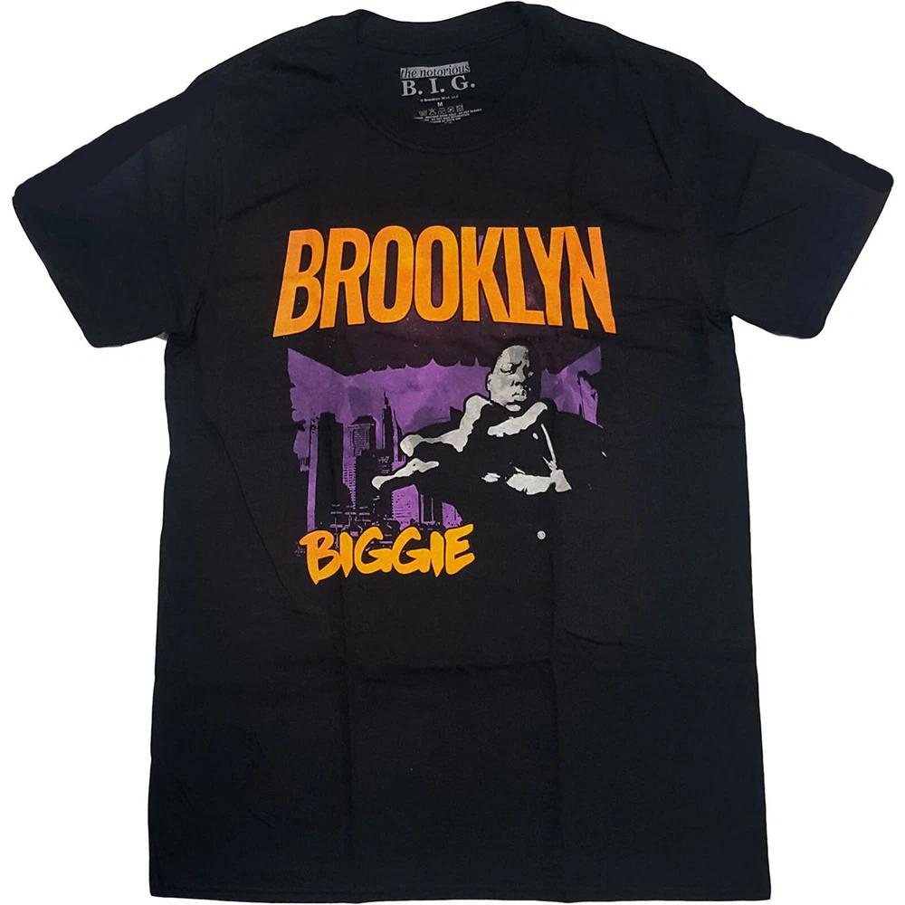 Biggie Smalls Unisex TShirt Brooklyn Orange S