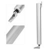 Aluminium Alloy Pneumatic Buffer Positioning Door Closer Hydraulic Closer Home Hardware FittingsS: 40.5x3.4x3.1cm