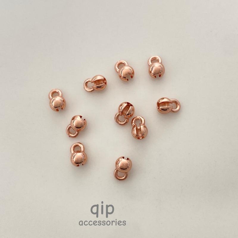 Snap Button Bead Connector Clasp for DIY Jewelry Making