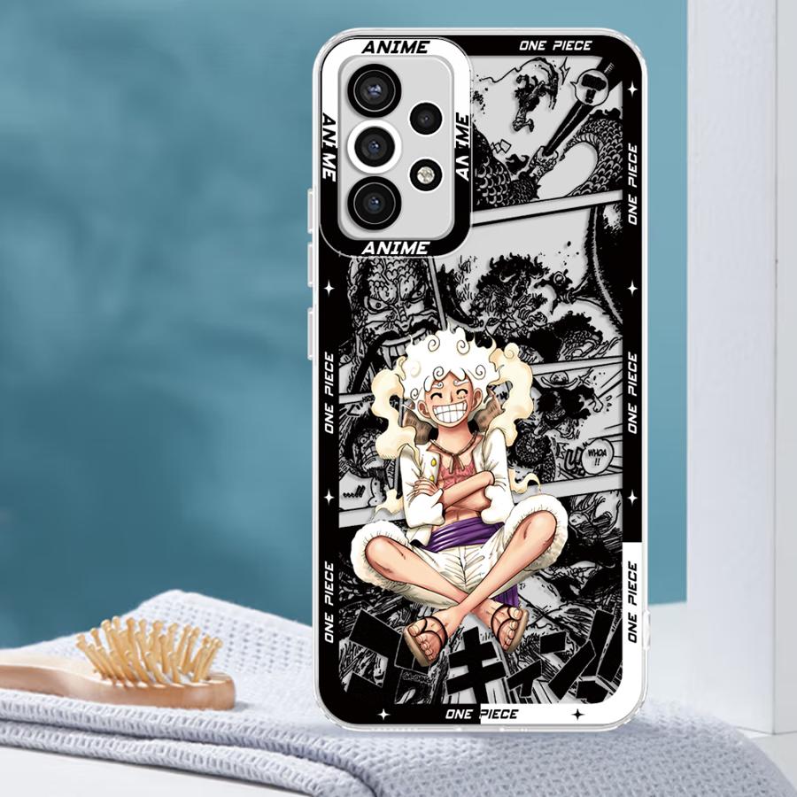 

Anime One Piece Luffy Cool Clear Phone Cover Case for Samsung Galaxy A73 A54 A15 A26 A24 A25 A33 A36 A13 A55 A23 A56 A14 A34 A35 Galaxy A36 5G