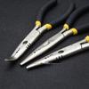 Bent-Nose Hook Remover & Fish Gripper: High-Carbon Steel Multi-functional Fishing Pliers