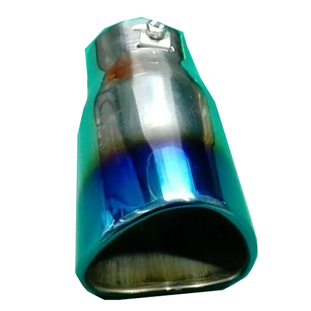 

63Mm Inlet Baked Blue Stainless Steel Heart Shaped Car