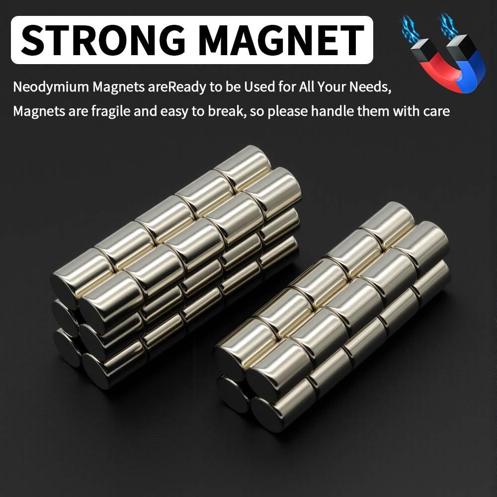 8x10mm Powerful Neodymium Magnet N35 NdfeB Permanent Magnetic imanes Round Super Strong Fridge Magnets DIY