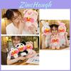 Lalafanfan Cafe Duck Unicorn Totoro Panda Stuffed Doll Soft Cuddly Toy