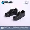 [TOYBARJAPAN] Akcesorium do figurek w skali 16, pasujące do figurek TBLeague i innych. ZYTOYS ZY1042 Męskie buty robocze budowlane, buty w stylu skórzanym (Postać