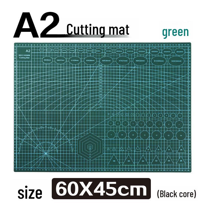 Thickened Double-Sided Cutting Pad - A2, A4, A5 Sizes, Hand-Cutting & Art Carving Board