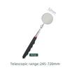 Car 360 Degree Rotatable LED Inspection Mirror Telescopic Flexible Tool for Auto Repair Mechanic Workshop Daily Use