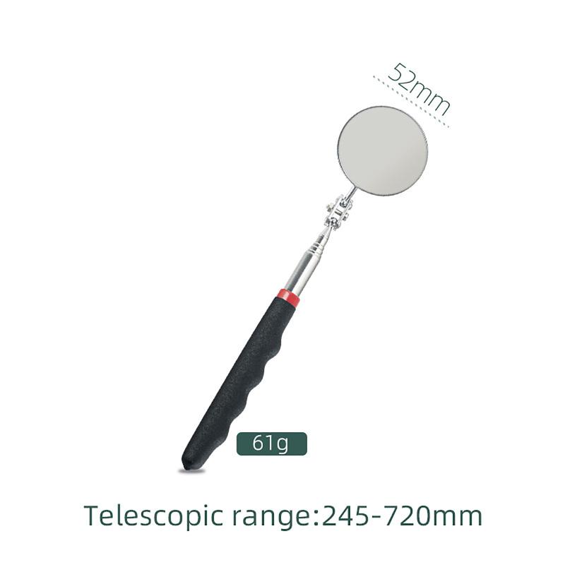Car 360 Degree Rotatable LED Inspection Mirror Telescopic Flexible Tool for Auto Repair Mechanic Workshop Daily Use
