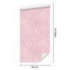 Powder pink, white and coral glitter wallpaper for living room and bedroom 50x1000