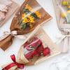 Bolsa de Papel de Cuero Impermeable para Embalaje Floral, Arte Floral, Embalaje de Flores Frescas, Bolsas Múltiples, Envoltura de Regalo Universal, Joyería