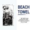 Mo Dao Zu Shi Print Beach Towel, Large Soft Quick Dry Towel for Beach Camping Swimming