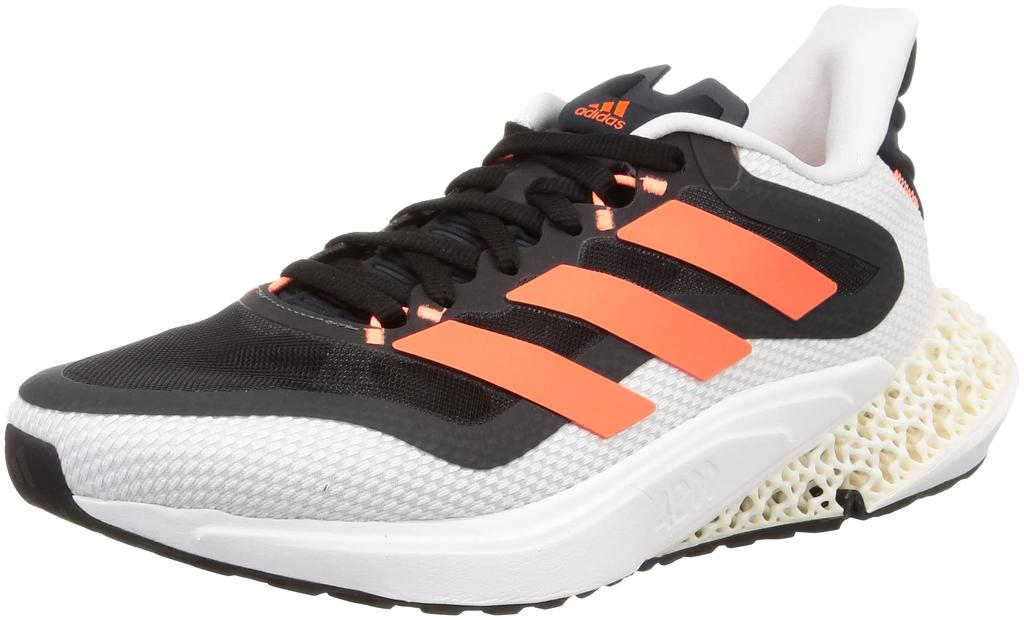 Adidas 4DFWD Pulse LWE82 Running Core Orange Size Cm 2.0 Men's Shoes, Black/Solar Orange/Beam (GX9281), 26.0