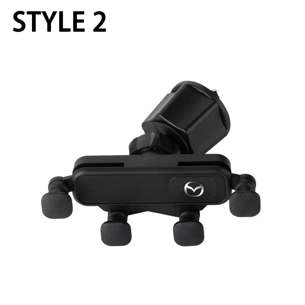 2025 Hot Gravity Car Phone Holder Air Outlet Telescopic Car Phone Holder 360 Degree Rotating Phone Holder For Mazda 2 6 3 MS Dem
