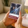 4~12pcs Card Display Holder Protection Cover Cards Storage Supplies Acrylic Transparent MIni Photo Frame Home Decoration TMZ