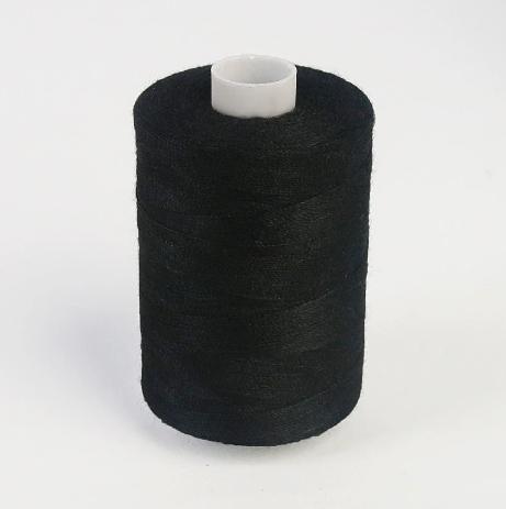 Hand Sewing Thread Black Fine Thread for Clothing, Fabric Mending, DIY Stitching