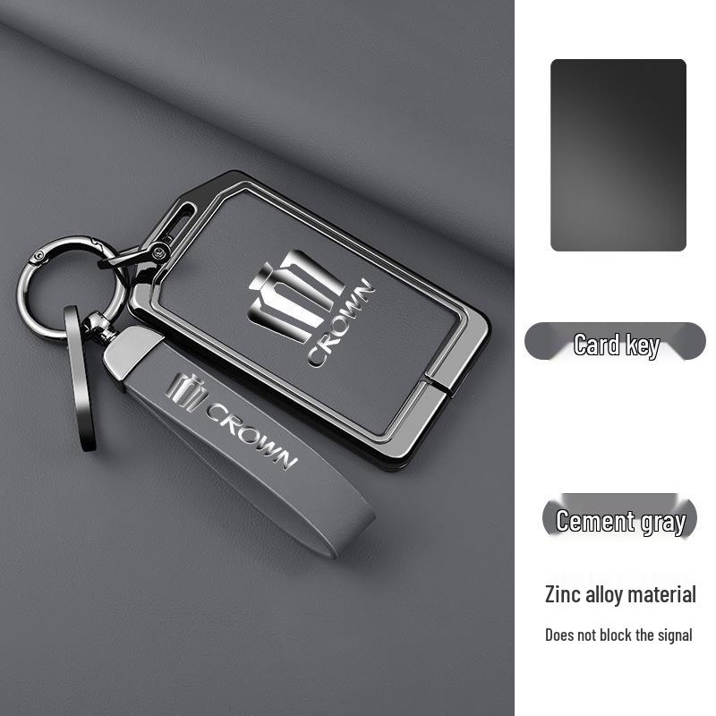 Crown Card Key Cover: Metal Accessories & Keychain for 12/13/14 Gen