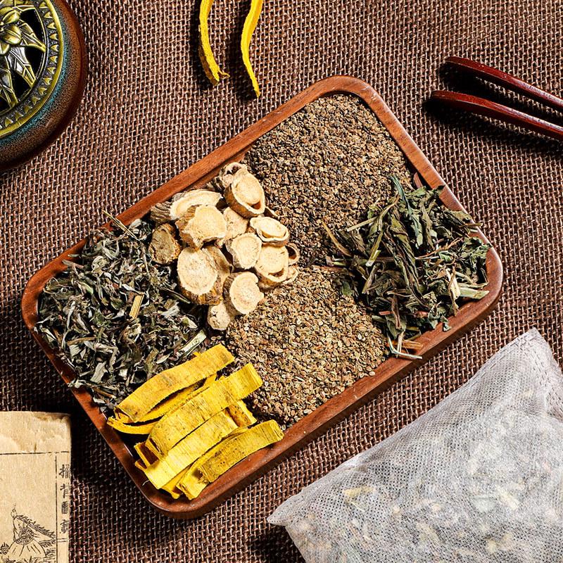 Jiaoshukang Mugwort Herbal Foot Soak Pack for Foot Care and Problems