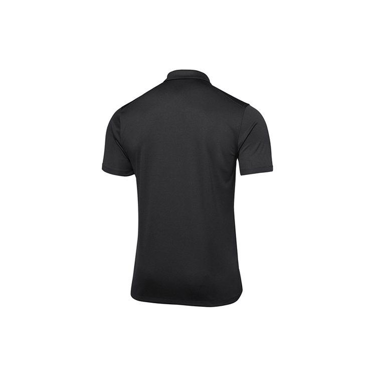 Nike Polo Shirts Men's Black Polo Collar Moderate Straight Fit CU9792-010