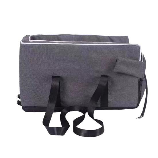 Yousheng Car Pet Nest Small Dog Car Seat Center Console Waterproof Booster Bed Safe Portable Dog Car Carrier with Adjustable Straps for Cats Dogs