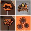 Funny Festival Plugin Pumpkin Ghost Bat Cake Insert Party Supplies Cake Topper  Baking Cake Dessert