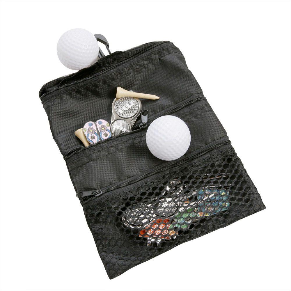 Portable Golf Accessories Golf Ball Bags Storage Bag Golf Tack Bag Cloth Bag Golfball Bag