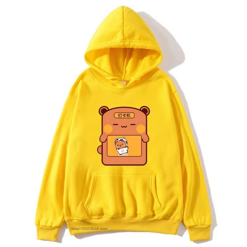 Bubu and Dudu Anime Hoodie Men Women Sweatshirt Print Unisex Streetwear Hip Hop Style Autumn Winter Fashion Tops Clothes Male