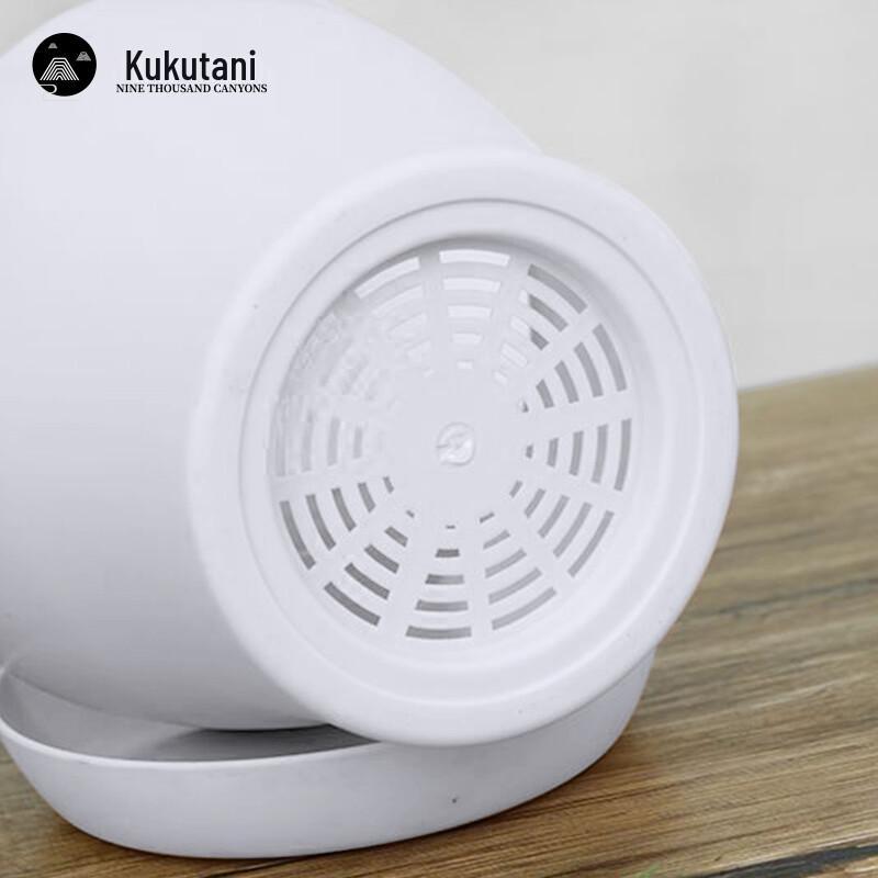 Jiuqiangu Harz-Blumentöpfe mit Untersetzern