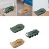 1/72 4D Tank Model Chariot Crafts Education Toy, Miniature Tracked Crawler for Adults