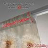 Set Of 2 Flat Printing Curtains Without Rod Dandelion Whisper Popular Window Treatment Fabric Decorations Made Polyester