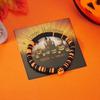 Halloween Skeleton Ghost Pumpkin Pattern Bracelet Ladies Soft Clay Pottery Beaded Bracelet Party Halloween Jewelry Gift