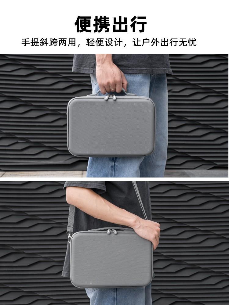 Storage Case for DJI Action 6 Hard Shell Shockproof Travel Box Portable Shoulder Bag For DJI Osmo Action 6 Camera Accessories