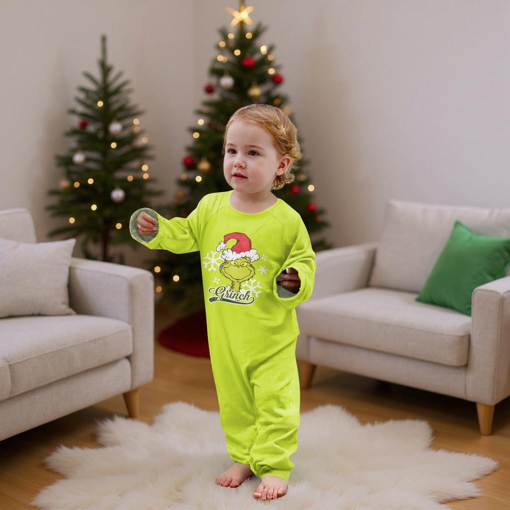 Passende Familiensets mit Weihnachtsmotiven, Langarmshirts und Hosen