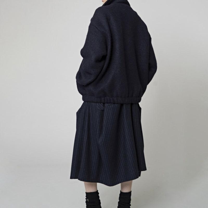 ATHPLATFORM AW32AS07 Double Rib Knee Socks_Black