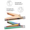 False Nail Tip Clipper Stainless Steel UShaped Acrylic Nail Art Scissors Manicure Tool