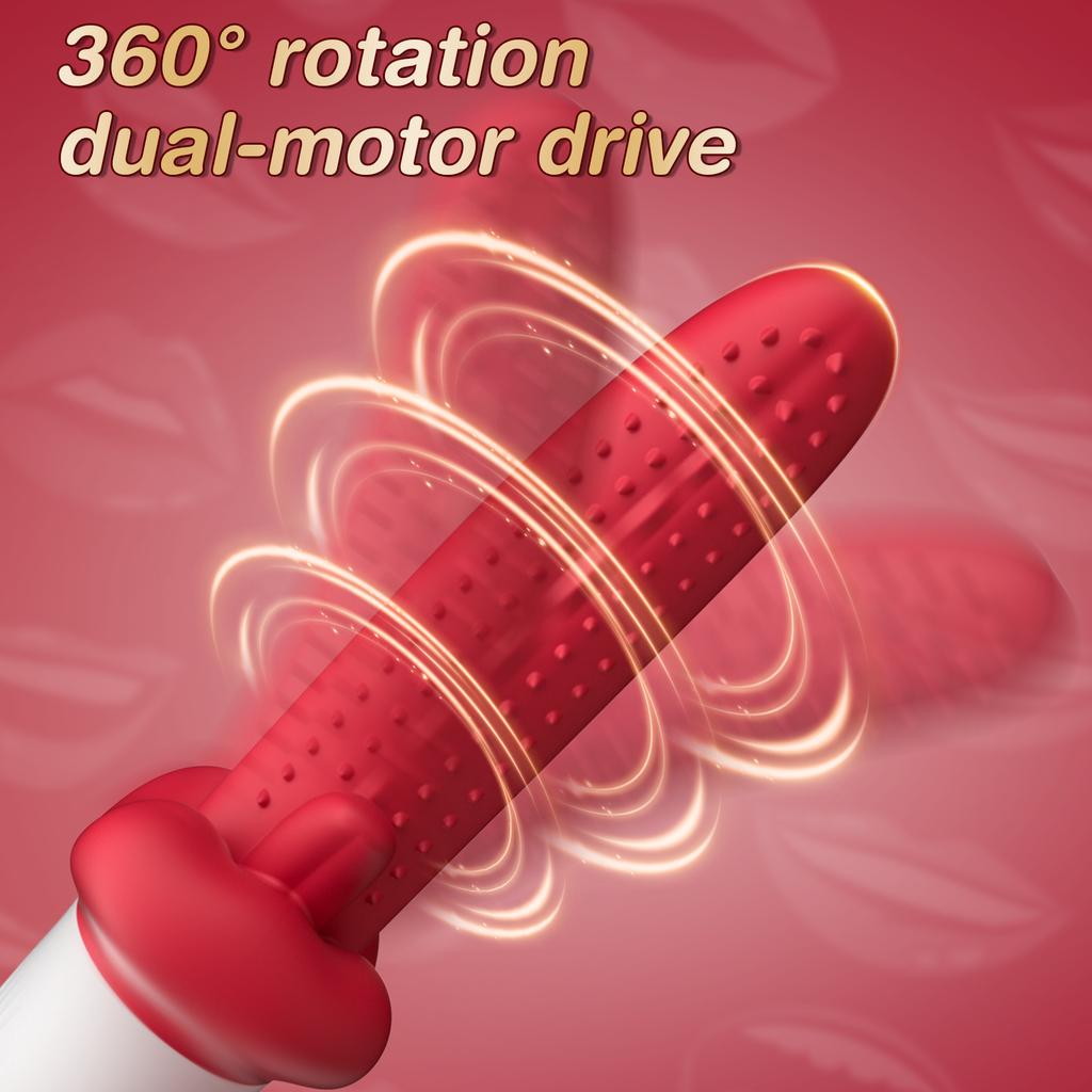 Tongue G Spot Vibrator Clitoris Stimulator Swing Vibrating Masturbator Dildo Nipple Massager Erotic Machine Sex Toy for Woman