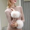 Autumn and winter fur decorative sleeves women's windproof cuffs imitation fox hair wrist guards winter warm plush wrist cover