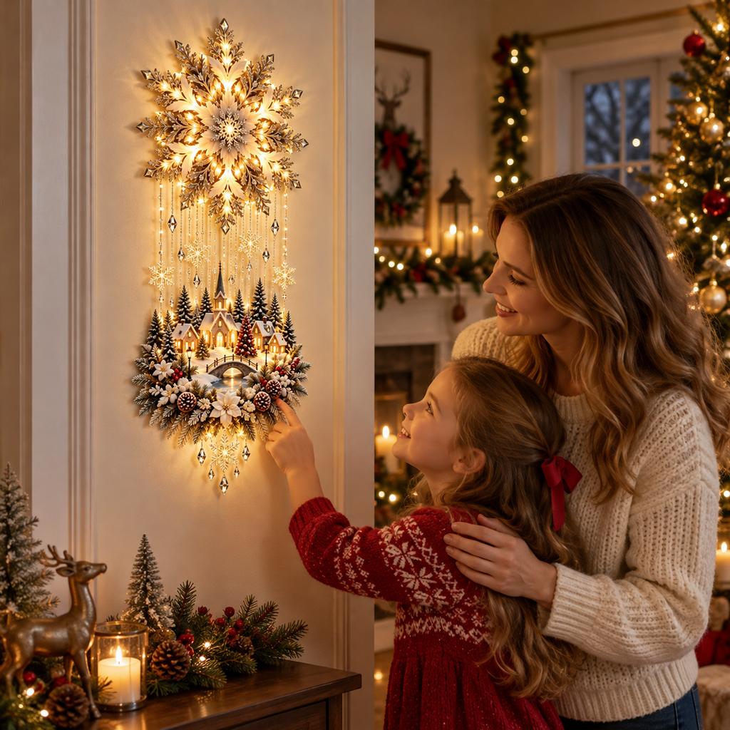 Christmas Wall Decorations for Home Holiday Party Decor