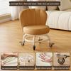 Children's Rotating Stool with Backrest and Silent Wheels