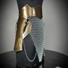 Brave Lady Armor, Medieval Knight Tassets Armor with Chainmail, Female Costume, Cosplay Armor, Larp Armor