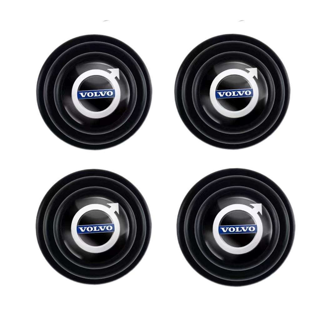 

Car Door Anti-shock Silicone Pad Anti-collision Soundproof Shock For Volvo XC60 S60 V40 V50 V60 S80 S40 C30 AWD C70 S40 S60 S80