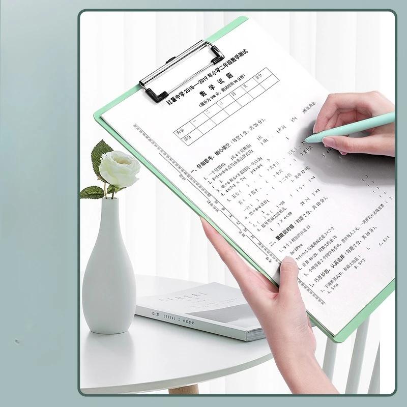 Presse-papier A4 étanche Bloc-notes Dossier Porte-documents Fourniture scolaire