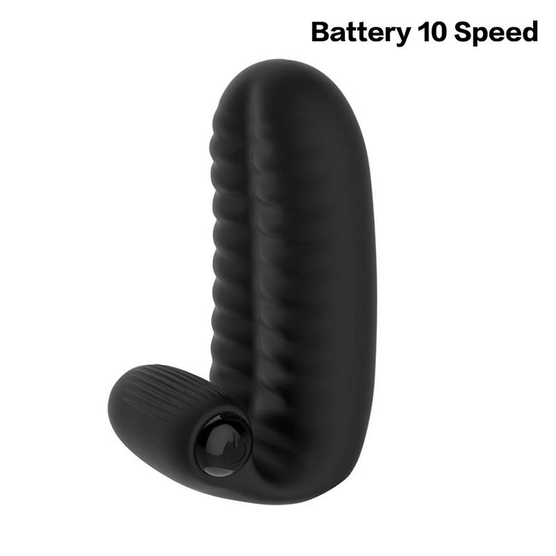 Finger Vibrator Fast Orgasm G Spot Female Sex Toy Clitoral Stimulator Vaginal Masturbation Device For Adult Women'S Goods Store