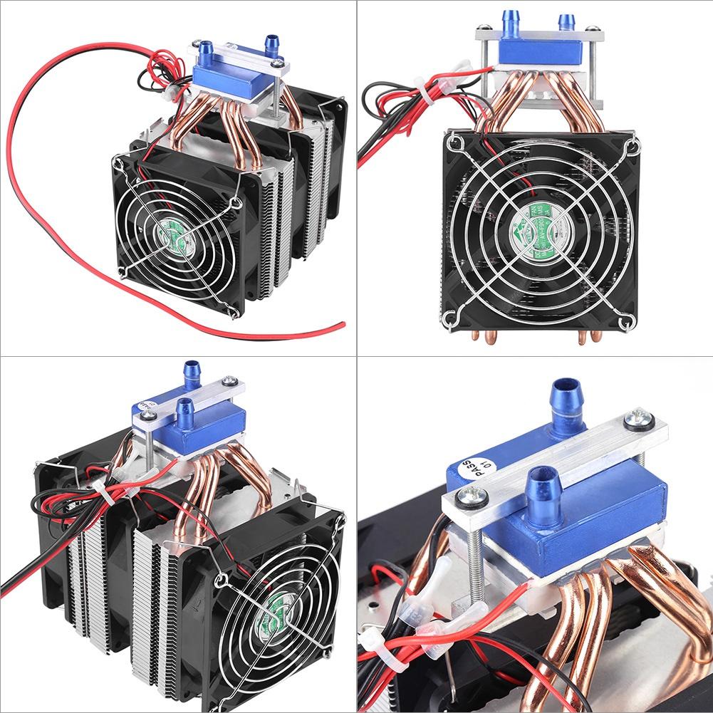 Refrigeration DIY Kits Thermoelectric Cooler Semiconductor Refrigeration Water Chiller Cooling Device for Fish