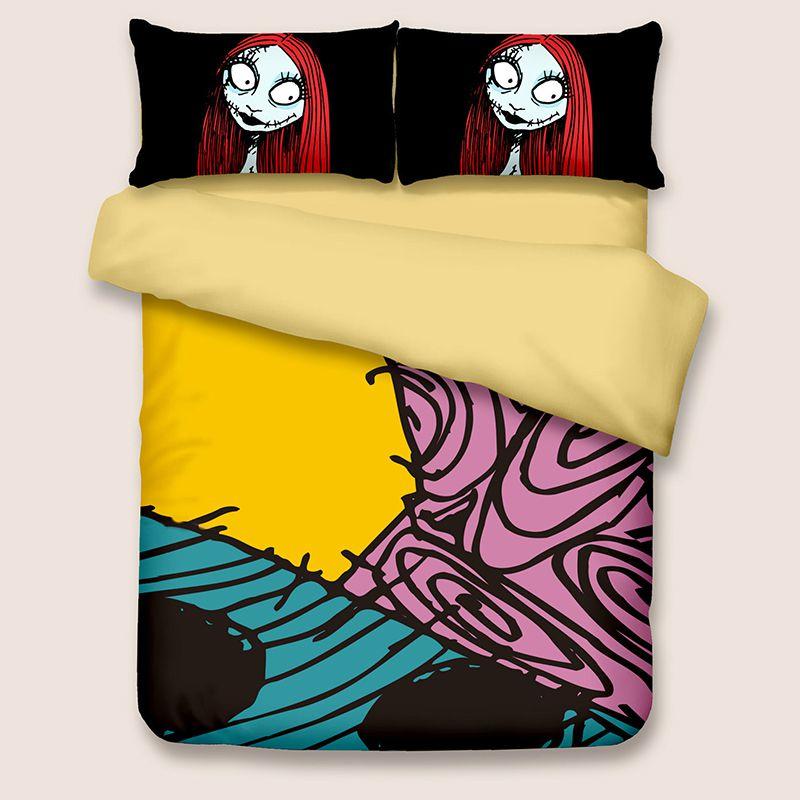 New Nightmare Hot Before Christmas Jack Duvet Cover Sets Quilt Cover Bedding