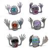 6 Halloween Ghost Finger Covers, Trick Party Mini Toys, Fashionable And Funny Entertainment Interactive Toys.